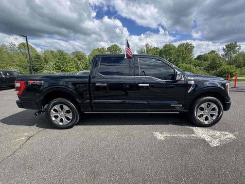 Agate Black Metallic 2021 Ford F-150 Platinum