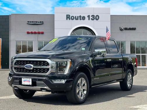Agate Black Metallic 2021 Ford F-150 Platinum