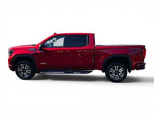 Volcanic Red 2025 GMC Sierra 1500 AT4