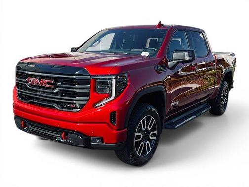 Volcanic Red 2025 GMC Sierra 1500 AT4