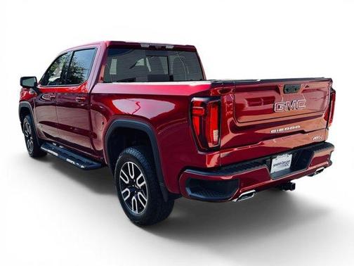 Volcanic Red 2025 GMC Sierra 1500 AT4