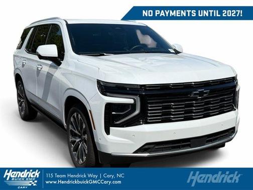 Polar White 2026 Chevrolet Tahoe High Country