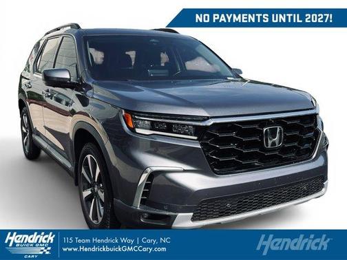 Modern Steel Metallic 2023 Honda Pilot Elite