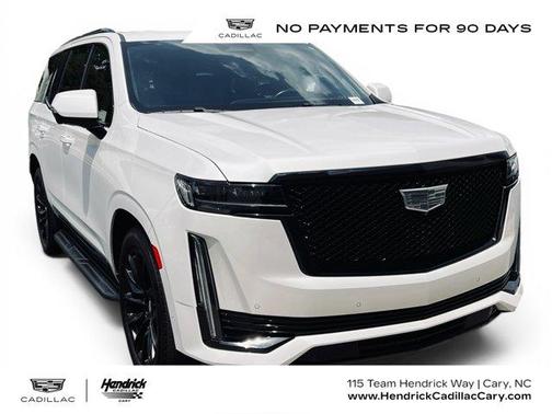 Crystal White Tri-Coat 2023 Cadillac Escalade Sport Platinum