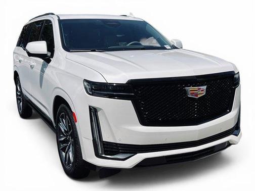 Crystal White Tri-Coat 2023 Cadillac Escalade Sport Platinum