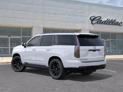 Vibrant White 2026 Cadillac Escalade 4WD Sport
