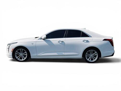 Summit White 2024 Cadillac CT4 Luxury