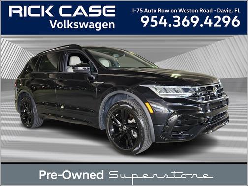 2023 Volkswagen Tiguan 2.0T SE R-Line Black