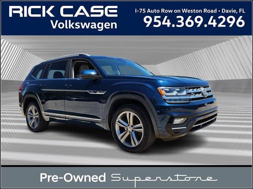 2018 Volkswagen Atlas 3.6L SEL