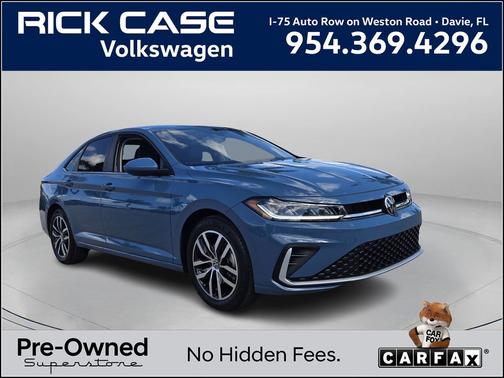 Monterey Blue Pearl 2025 Volkswagen Jetta 1.5T SE