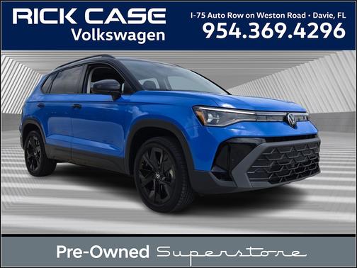 2025 Volkswagen Taos 1.5T SE Black