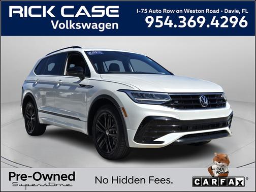 2022 Volkswagen Tiguan 2.0T SE R-Line Black