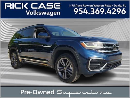 2021 Volkswagen Atlas 3.6 V6 SE w/ Technology R-Line