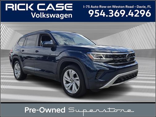 2022 Volkswagen Atlas 3.6 SE w/ Technology
