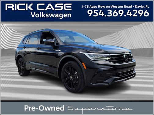 2022 Volkswagen Tiguan 2.0T SE R-Line Black