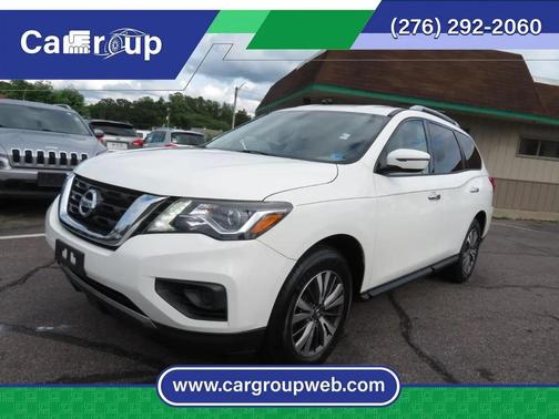 Glacier White 2017 Nissan Pathfinder SV