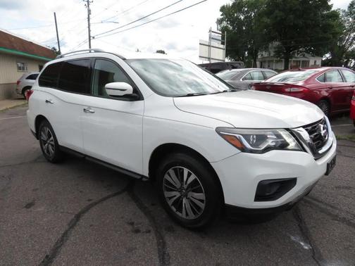 Glacier White 2017 Nissan Pathfinder SV