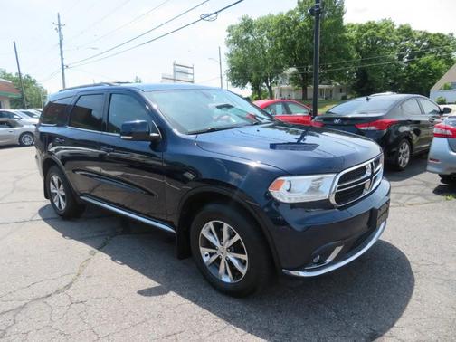 True Blue Pearlcoat 2016 Dodge Durango Limited