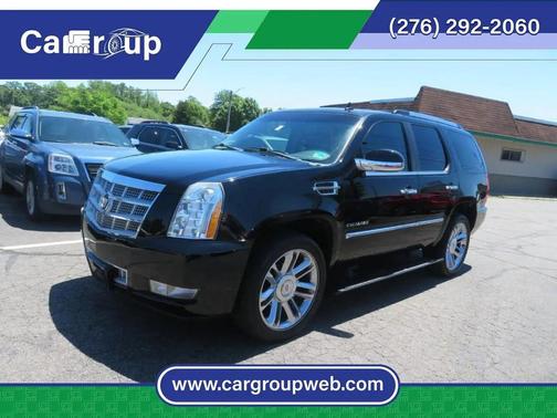 Black 2012 Cadillac Escalade Platinum Edition