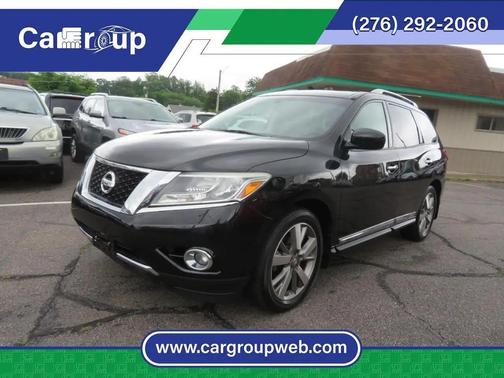 Magnetic Black 2015 Nissan Pathfinder Platinum