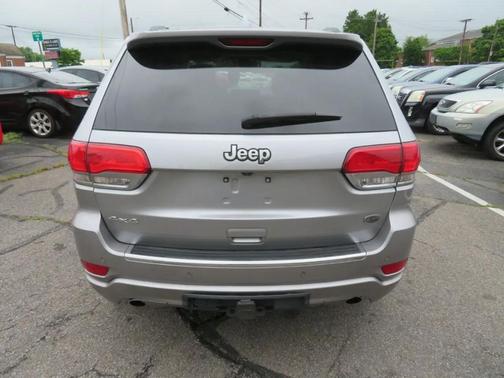 Billet Silver Metallic Clearcoat 2014 Jeep Grand Cherokee Overland