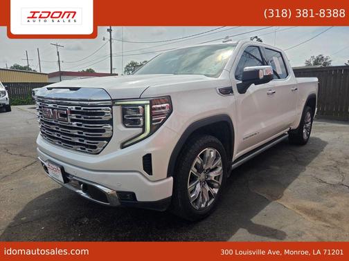 White Frost Tricoat 2023 GMC Sierra 1500 Denali