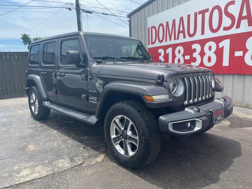 Granite Crystal Metallic Clearcoat 2018 Jeep Wrangler Unlimited Sahara