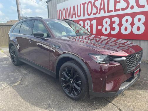 Red 2025 Mazda CX-90 3.3 Turbo Premium Sport