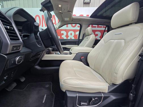 White Platinum Metallic Tri-Coat 2019 Ford Expedition Platinum
