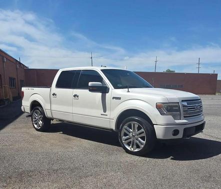 White Platinum Clearcoat Metallic 2013 Ford F-150 Limited