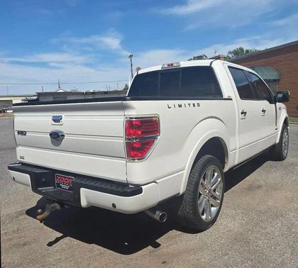 White Platinum Clearcoat Metallic 2013 Ford F-150 Limited