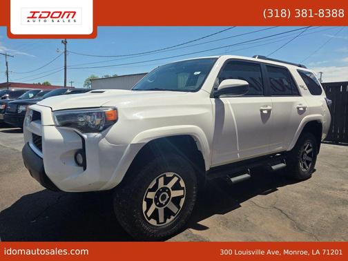 Super White 2019 Toyota 4Runner TRD Off Road
