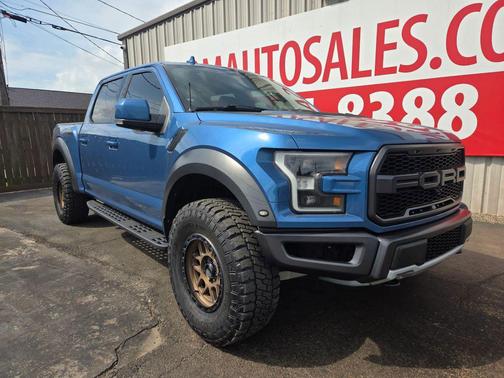 Blue Metallic 2019 Ford F-150 Raptor
