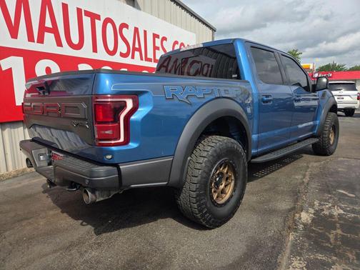 Blue Metallic 2019 Ford F-150 Raptor