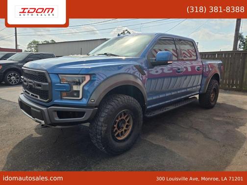 Blue Metallic 2019 Ford F-150 Raptor