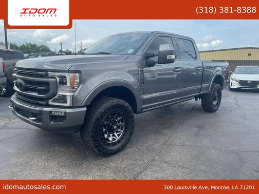 Carbonized Gray Metallic 2022 Ford F-250 Platinum