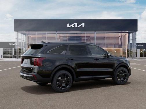 Aurora Black Pearl 2026 Kia Sorento Hybrid X-LINE SX PRESTIGE