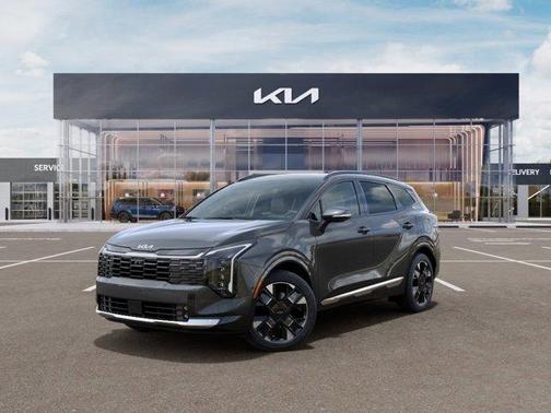 Gravity Gray 2026 Kia Sportage Hybrid SX-Prestige