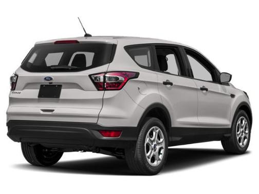 White Platinum Metallic Tri-Coat 2018 Ford Escape SEL