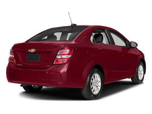 Cajun Red Tintcoat 2017 Chevrolet Sonic LT