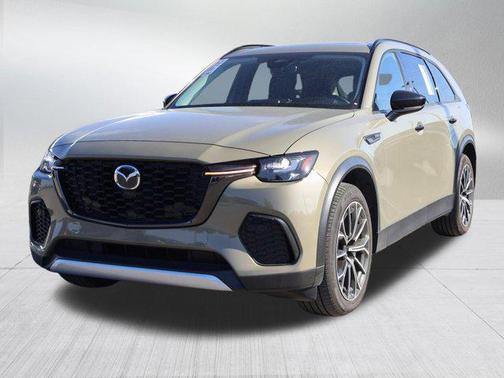 Zircon Sand Metallic 2025 Mazda CX-70 PHEV Premium Package