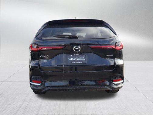 Jet Black Mica 2025 Mazda CX-70 PHEV Premium Package