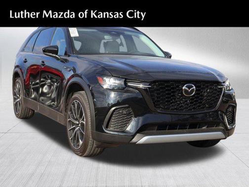 Jet Black Mica 2025 Mazda CX-70 PHEV Premium Package