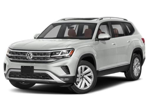 Opal White Pearl 2023 Volkswagen Atlas 3.6L SEL