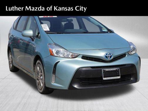 Sea Glass Pearl 2015 Toyota Prius v Three