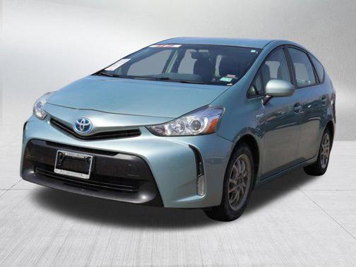 Sea Glass Pearl 2015 Toyota Prius v Three