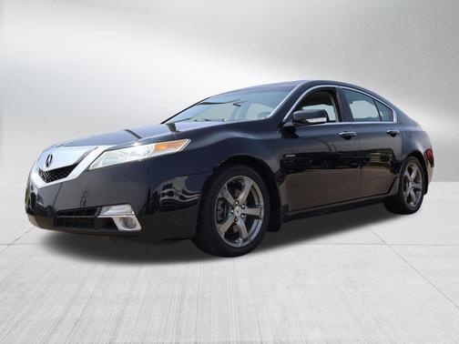 Crystal Black Pearl 2010 Acura TL Technology