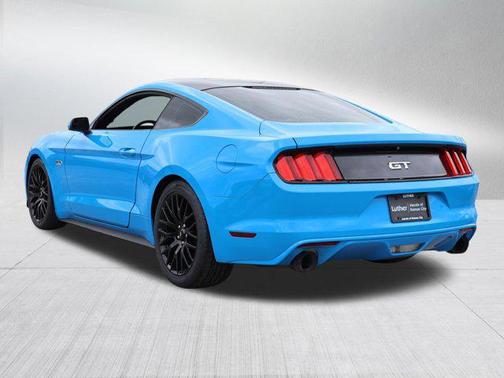 Grabber Blue 2017 Ford Mustang GT