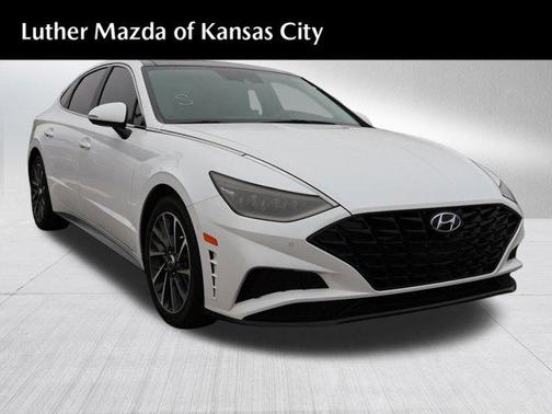 Serenity White 2023 Hyundai SONATA Limited