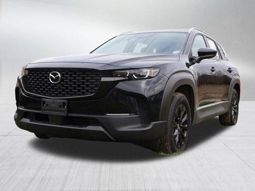 Jet Black Mica 2025 Mazda CX-50 Hybrid Preferred Package